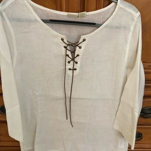 Boho linen top